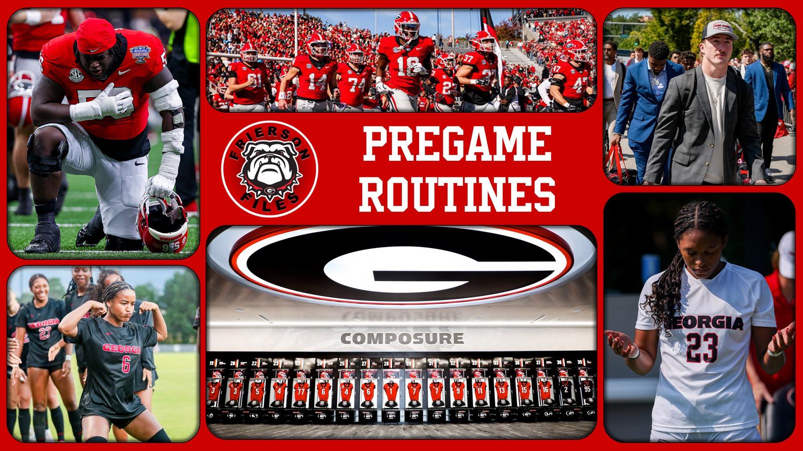 First Georgia Regulars Pregame Routines Are Different For Everyone - University of Georgia ...