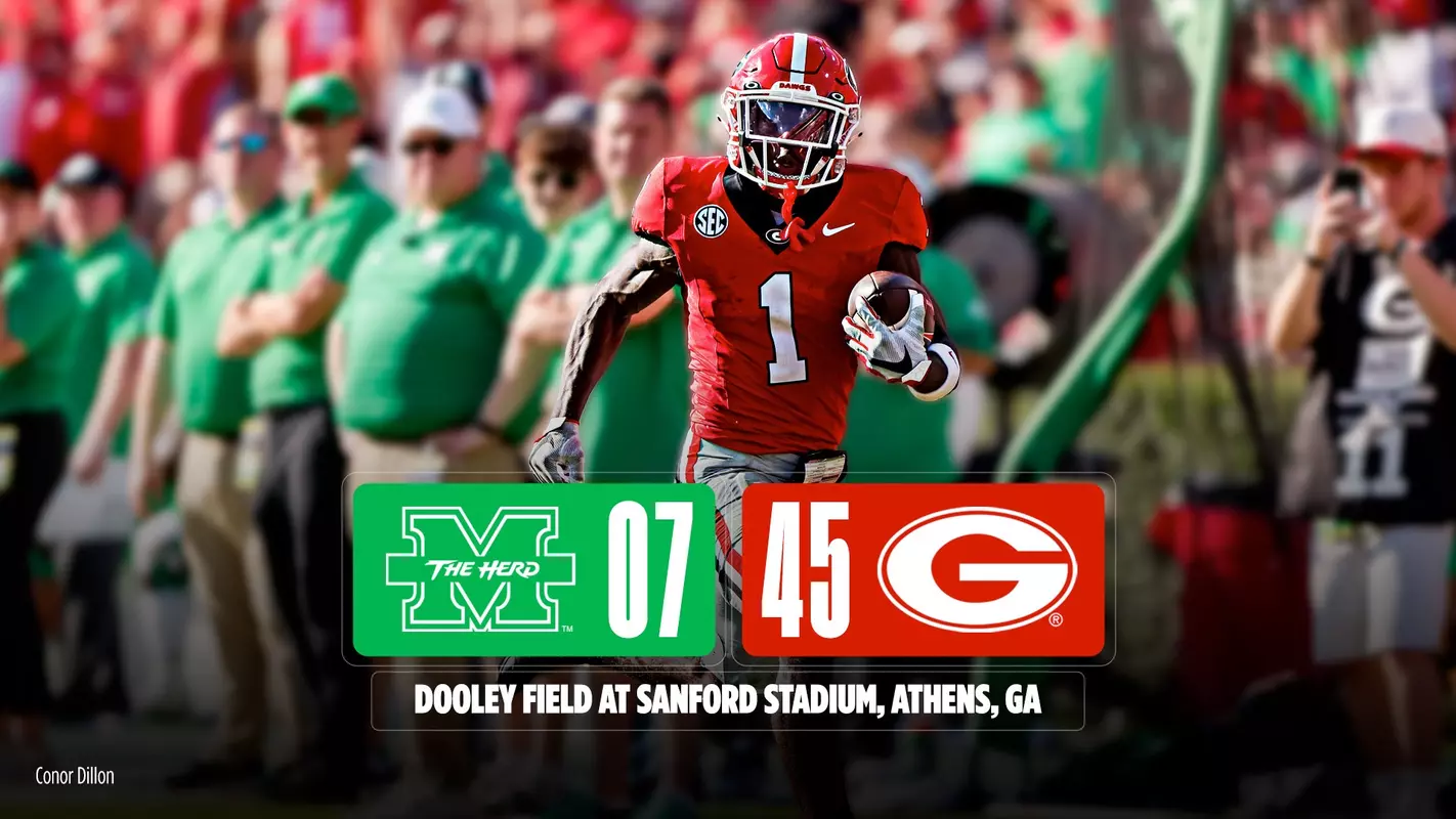 25FB Score - Georgia 45, Marshall 7