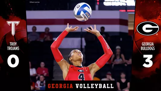 25VB Score - Georgia 3, Troy 0