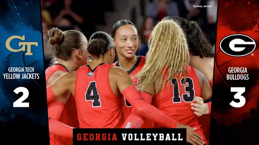 25VB Score - Georgia 3, Georgia Tech 2