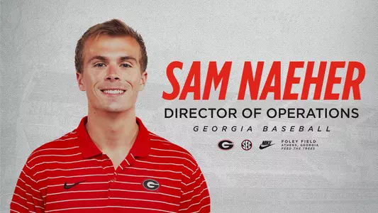 Baseball Director of Ops Sam Naeher