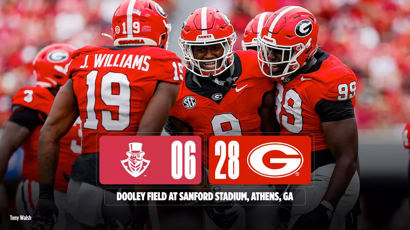25FB Score - Georgia 28, Austin Peay 6