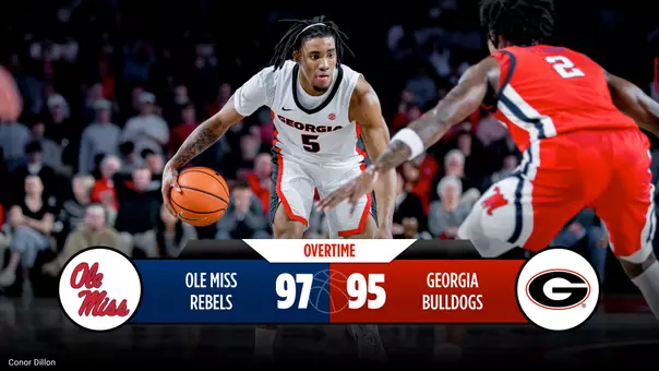26MBB Score - Georgia 95, Ole Miss 97