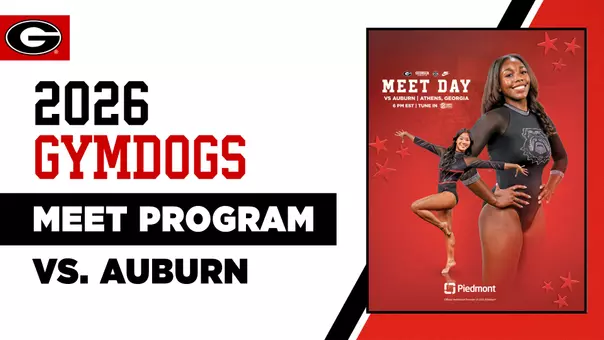 26GYM Meet Program vs. Auburn