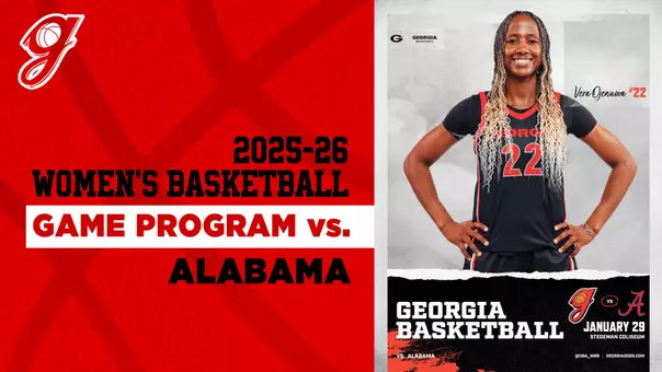 26WBB Game Program vs. Alabama