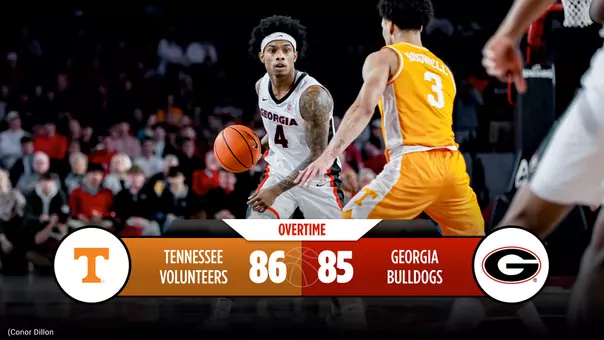 26MBB Score - Georgia 85, Tennessee 86