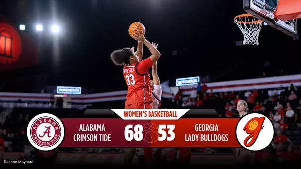26WBB Score - Georgia 53, Alabama 68