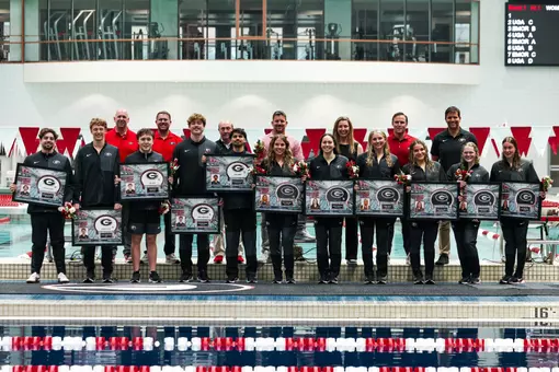 2026 Georgia Swimming & Diving Senior Class