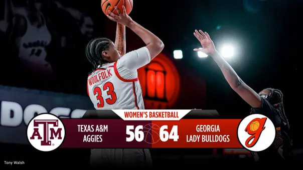 26WBB Score - Georgia 64, Texas A&M 56