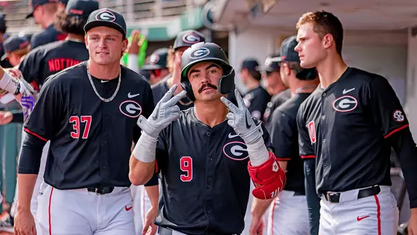 During Georgia’s fall scrimmage against West Georgia at Foley Field in Athens, Ga., on Sunday, Nov. 2, 2025. (Conor Dillon/UGAAA)