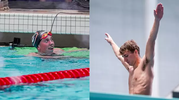Georgia swimmer Kennedi Dobson and diver Matthew Bray received SEC honors on Oct. 27.