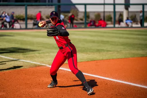 Senior INF Tyler Ellison during the 19th Annual Red and Black Showcase at Jack Turner Stadium in Athens, Ga. on Friday, Feb. 6, 2026.