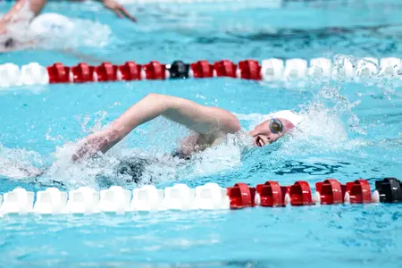 Georgia swimmer Kennedi Dobson during Georgia’s meet against Tennessee in Bauerle Pool at Gabrielsen Natatorium inside the Ramsey Student Center in Athens, Ga., on Friday, Jan. 23, 2026. (Conor Dillon/UGAAA)