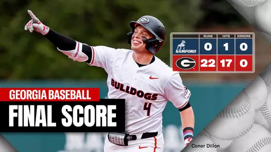 26BSB Score - Georgia 22, Samford 0