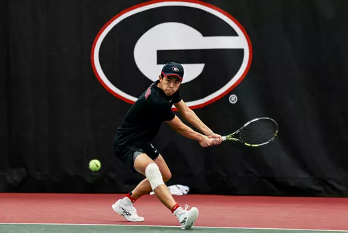 Derrick Chen against Florida on Feb. 23, 2026