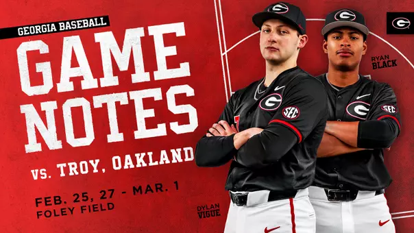 26BSB Game Notes - Troy and Oakland