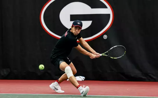 Derrick Chen against Florida on Feb. 23, 2026