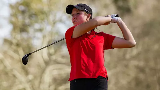 Trinity Beth action shot from practice in Feb. 2026 (photo by Tony Walsh).
