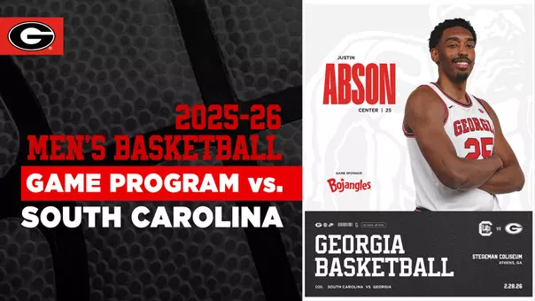 26MBB Game Program - South Carolina