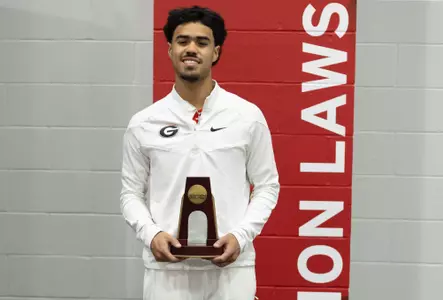 Jayden Keys during the 2026 NCAA Track and Field Championships at Randal Tyson Track Center in Fayetteville, Arkansas on Friday, March 13, 2026. (Kirk Meche)