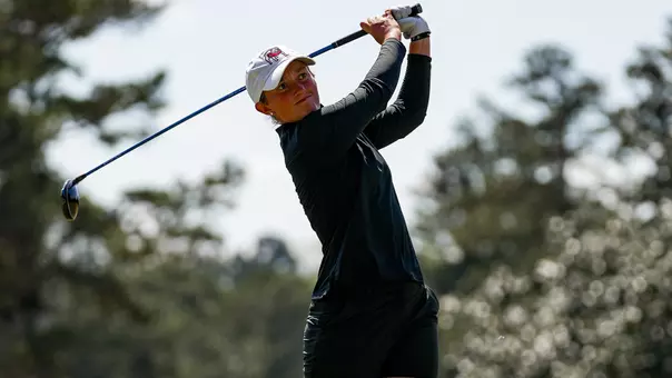 Karoline Tuttle in a practice round at Athens Country Club (photo by Tony Walsh).