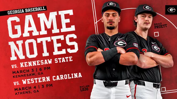 26BSB Game Notes - Kennesaw/Western Carolina