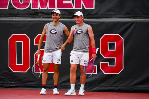 Doubles Pair- Derrick Chen and Noah Johnston