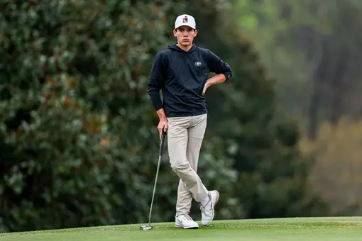 During the Southern Intercollegiate at Athens Country Club in Athens, Ga., on Monday, March 16, 2026. (Conor Dillon/UGAAA)