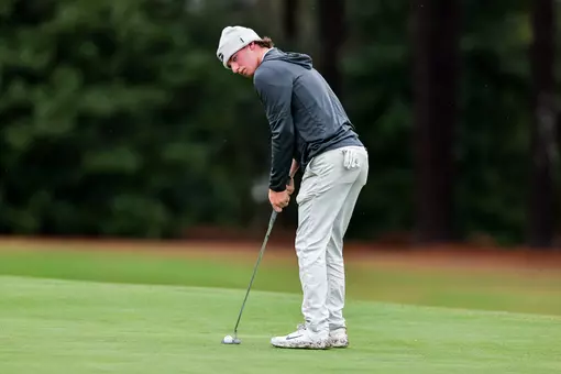 During the Southern Intercollegiate at Athens Country Club in Athens, Ga., on Monday, March 16, 2026. (Conor Dillon/UGAAA)