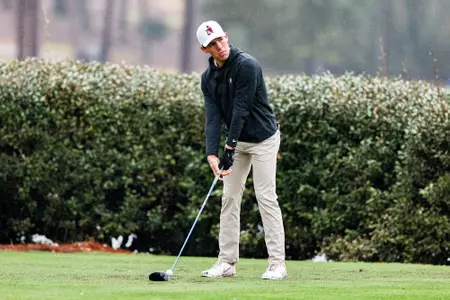 During the Southern Intercollegiate at Athens Country Club in Athens, Ga., on Monday, March 16, 2026. (Conor Dillon/UGAAA)