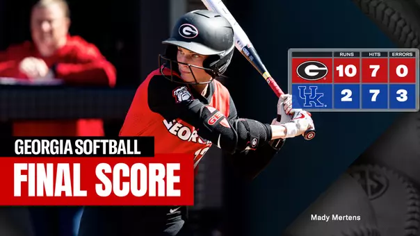 26SB Score - Georgia 10, Kentucky 2