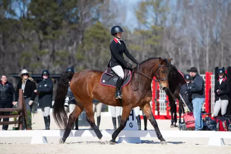 Tessa Brown during Flat against Texas A&M