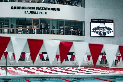 Gabrielsen Natatorium prepares to host the 2026 NCAA Zone B Diving Championships.