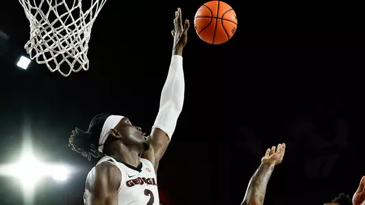 Somto Cyril block vs Ole Miss (photo by Jackson Bramlett).