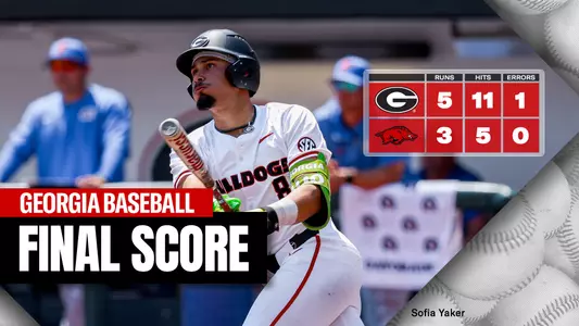26BSB Score - Georgia 5, Arkansas 3