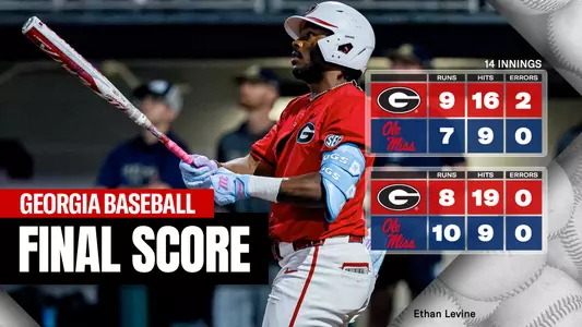 26BSB Score - Georgia vs. Ole Miss Doubleheader