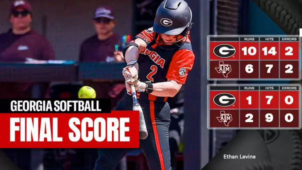 26SB Score - Georgia vs. Texas A&M Doubleheader