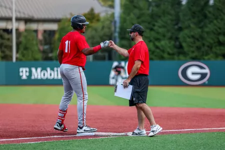 Georgia baseball practice at Foley Field in Athens, Ga., on Friday, Sept. 19, 2025. (Conor Dillon/UGAAA)