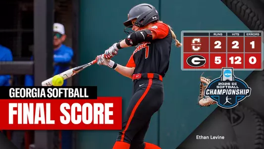 26SB Score - NCAA Tournament - Georgia 5, Charleston 2