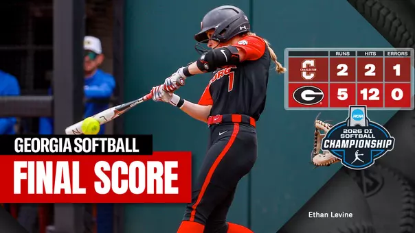 26SB Score - NCAA Tournament - Georgia 5, Charleston 2