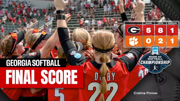 26SB Score - NCAA Regional - Georgia 5, Clemson 0