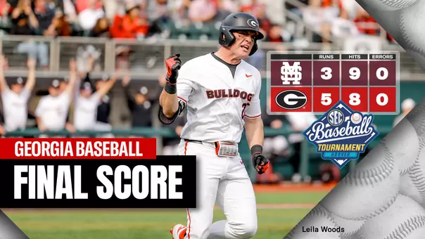 26BSB Score - SEC Tournament - Georgia 5, Mississippi State 2