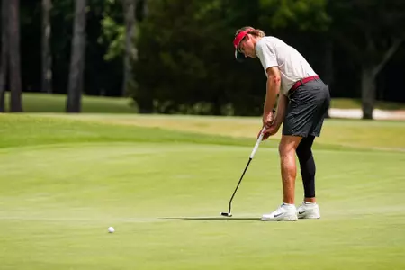 Georgia golfer Carter Loflin during the Athens regional of the 2026 NCAA Divison I Men’s Golf Championship at the UGA Golf Course in Athens, Ga., on Wednesday, May 20, 2026. (Tony Walsh/UGAAA)