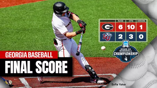 26BSB Score - NCAA Regionals - Georgia 6, Liberty 2