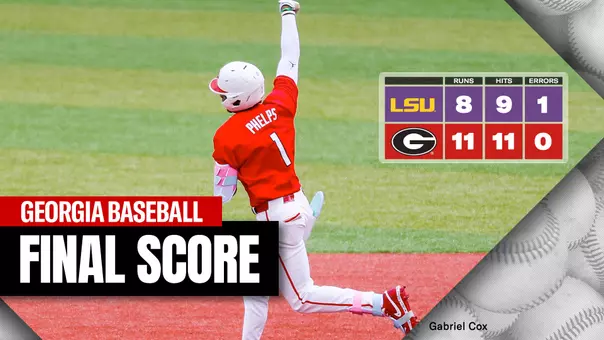 26SB Score - Georgia 11, LSU 8