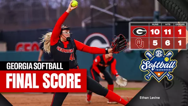 26SB Score - SEC Tournament - Georgia 10, Oklahoma 5