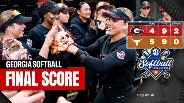 26SB Score - SEC Tournament - Georgia 4, Texas 5