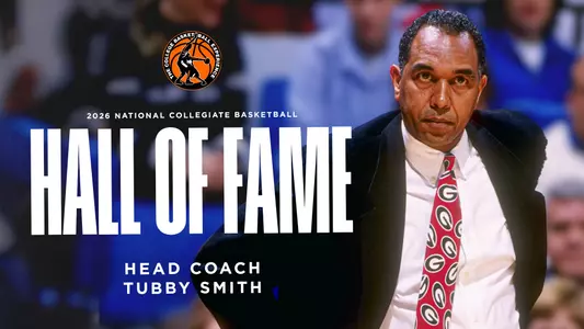 Tubby Smith Collegiate Basketball Hall of Fame graphic.