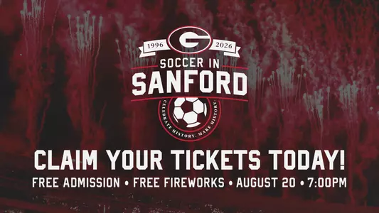 Free tickets are now available for "Soccer in Sanford" on August 20 at Sanford Stadium.