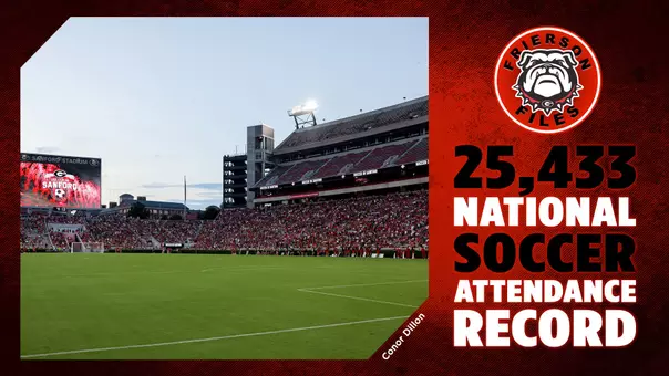 26SOC Frierson Feature - Soccer Attendance Record